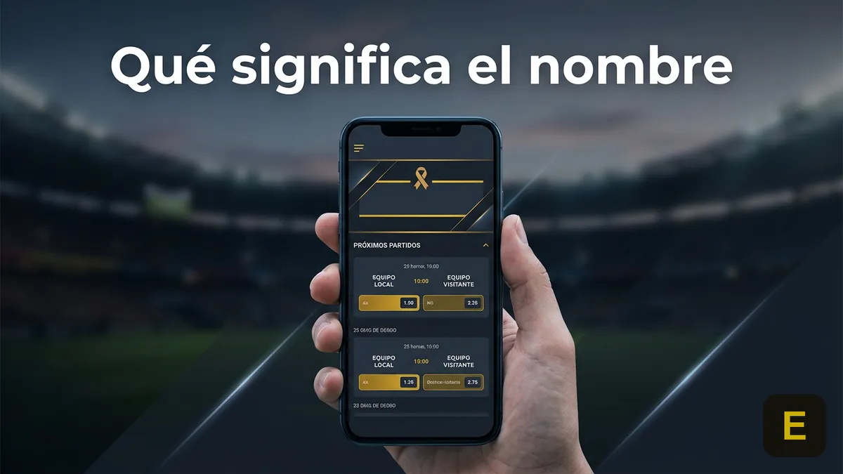 Explicación de que Liga Ecuabet es un patrocinio deportivo y no el sitio de apuestas en Chile