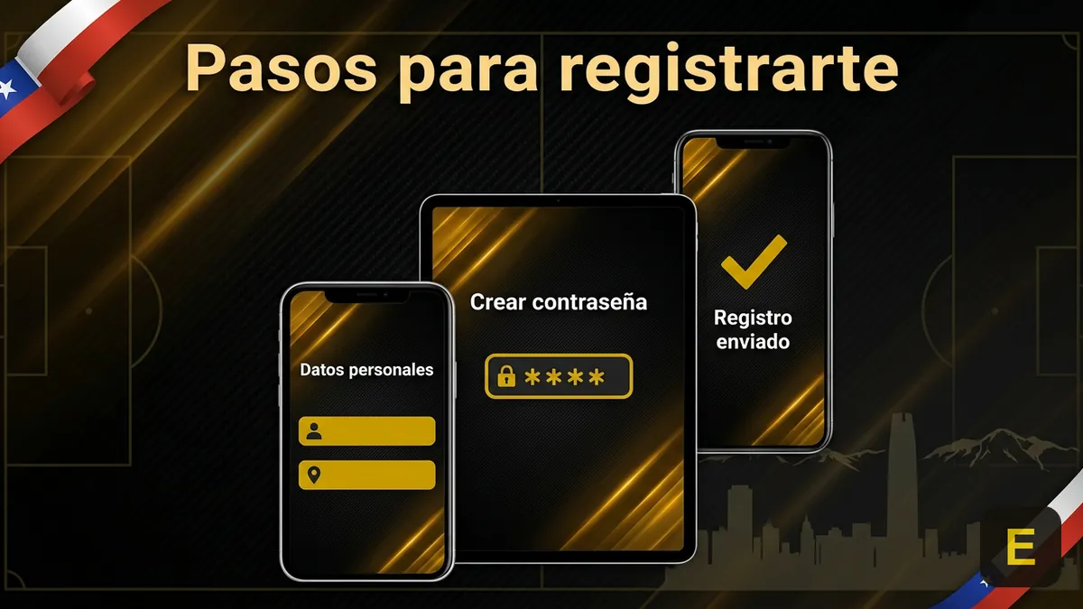 Pasos para registrarte en Ecuabet: formulario, usuario y contraseña, confirmación