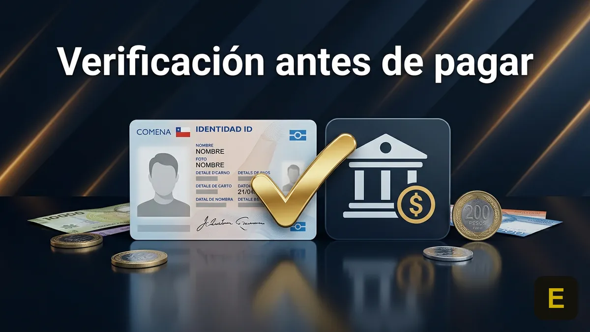 Verificación de identidad y cuenta bancaria antes de retirar en Ecuabet